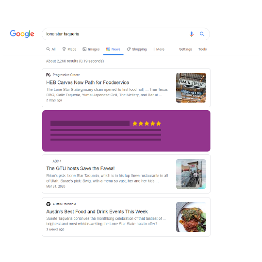 News about your business