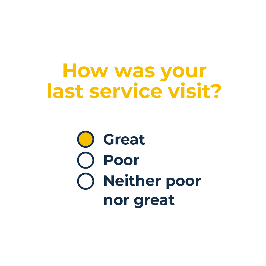 Survey sample question