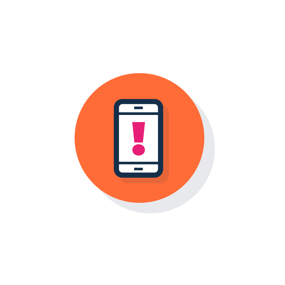 mobile notification icon
