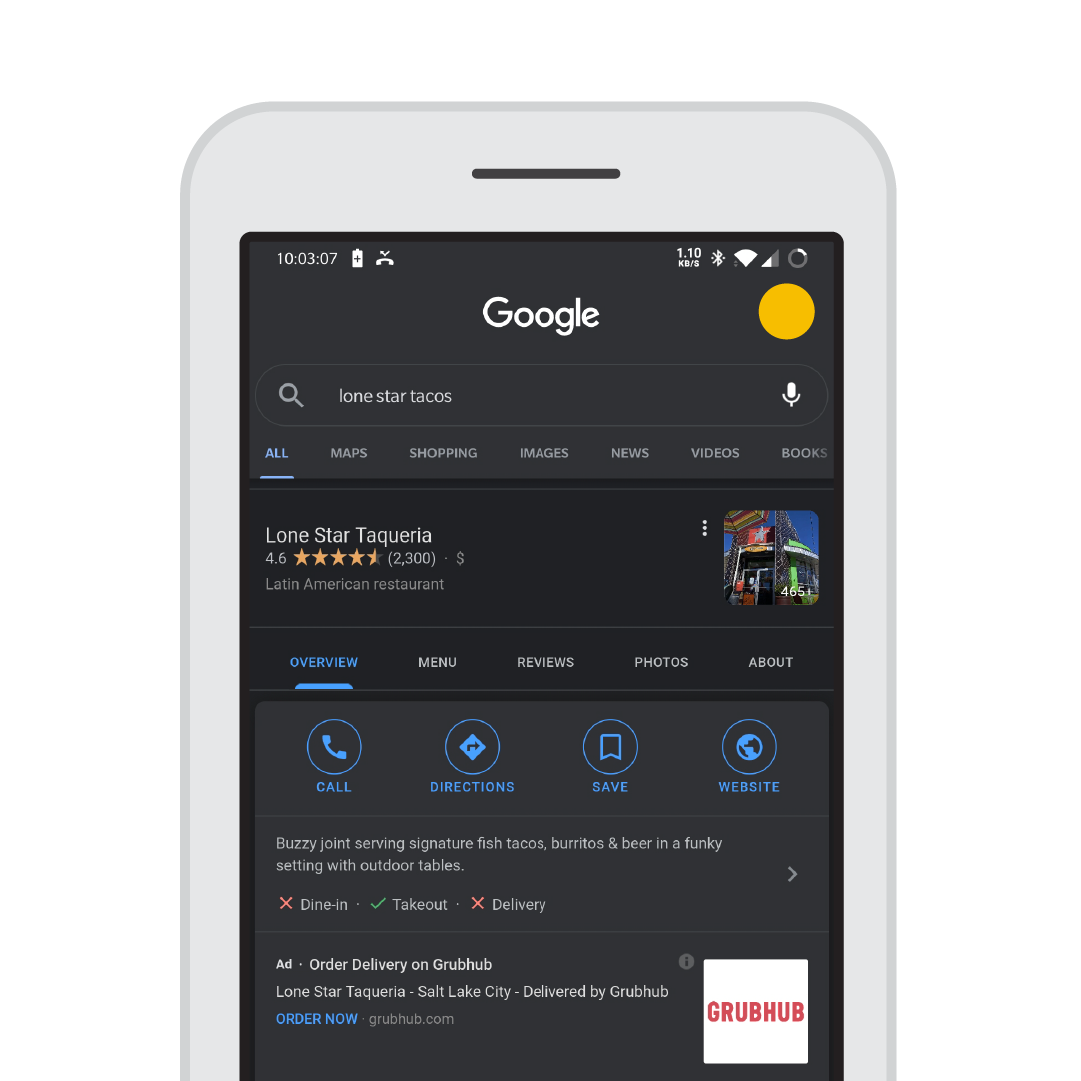 business listing example