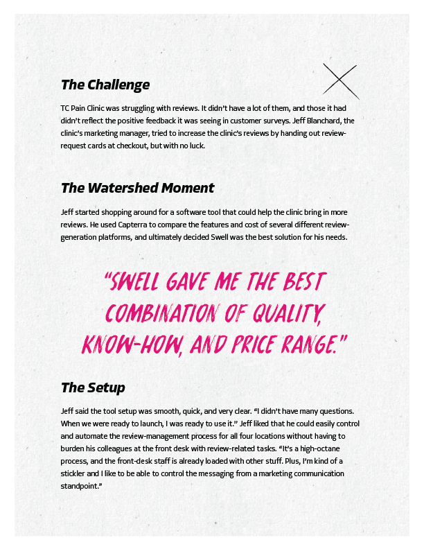 Twin Cities Pain Clinic case study — page 3