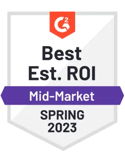 Best ROI 2023 Badge